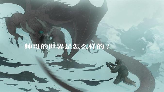 帅哥的世界是怎么样的?